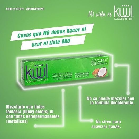 Küül COLOR SYSTEM wheat protein supports silkiness and moisture.