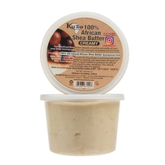 Kuza Shea Butter application on hands demonstrates smooth skin and nails