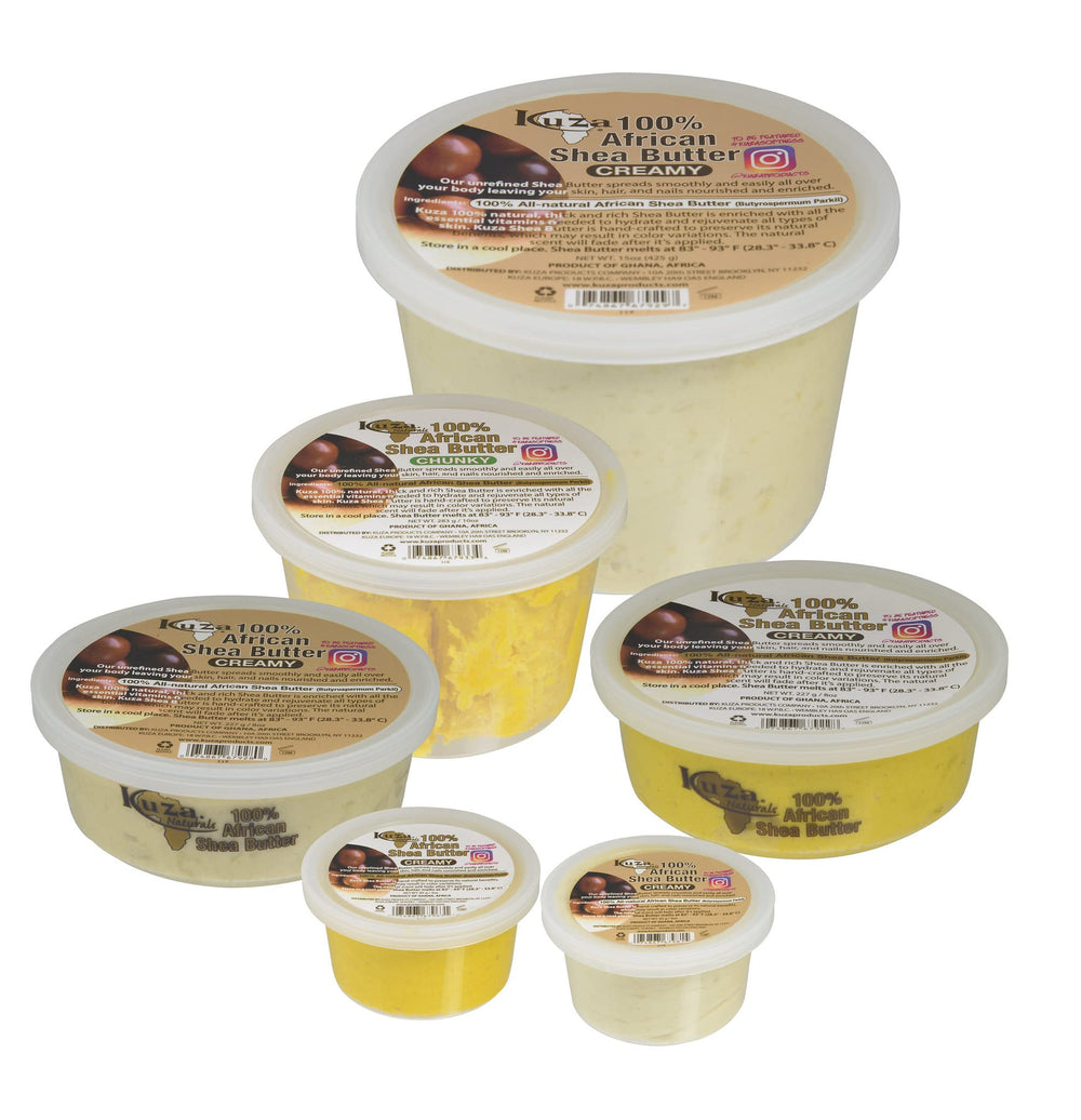 Kuza Shea Butter for nails and cuticles, moisturizes and protects