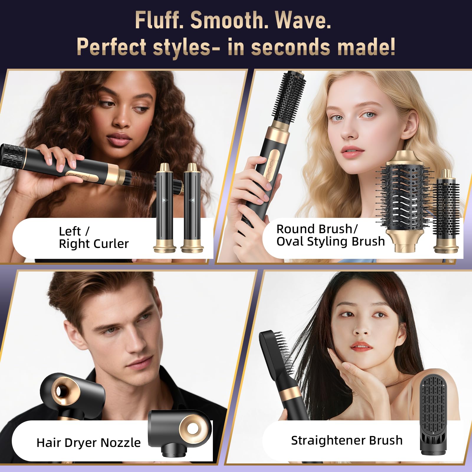 Kveiroa negative ion technology adds shine and reduces frizz