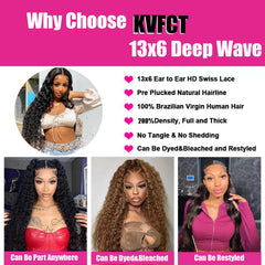 KVFCT pre-plucked baby hair detail for a realistic hairline