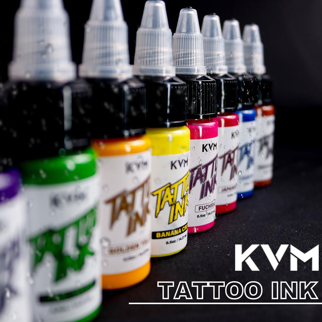 KVM tattoo ink safety patch test ensures careful use before full application.