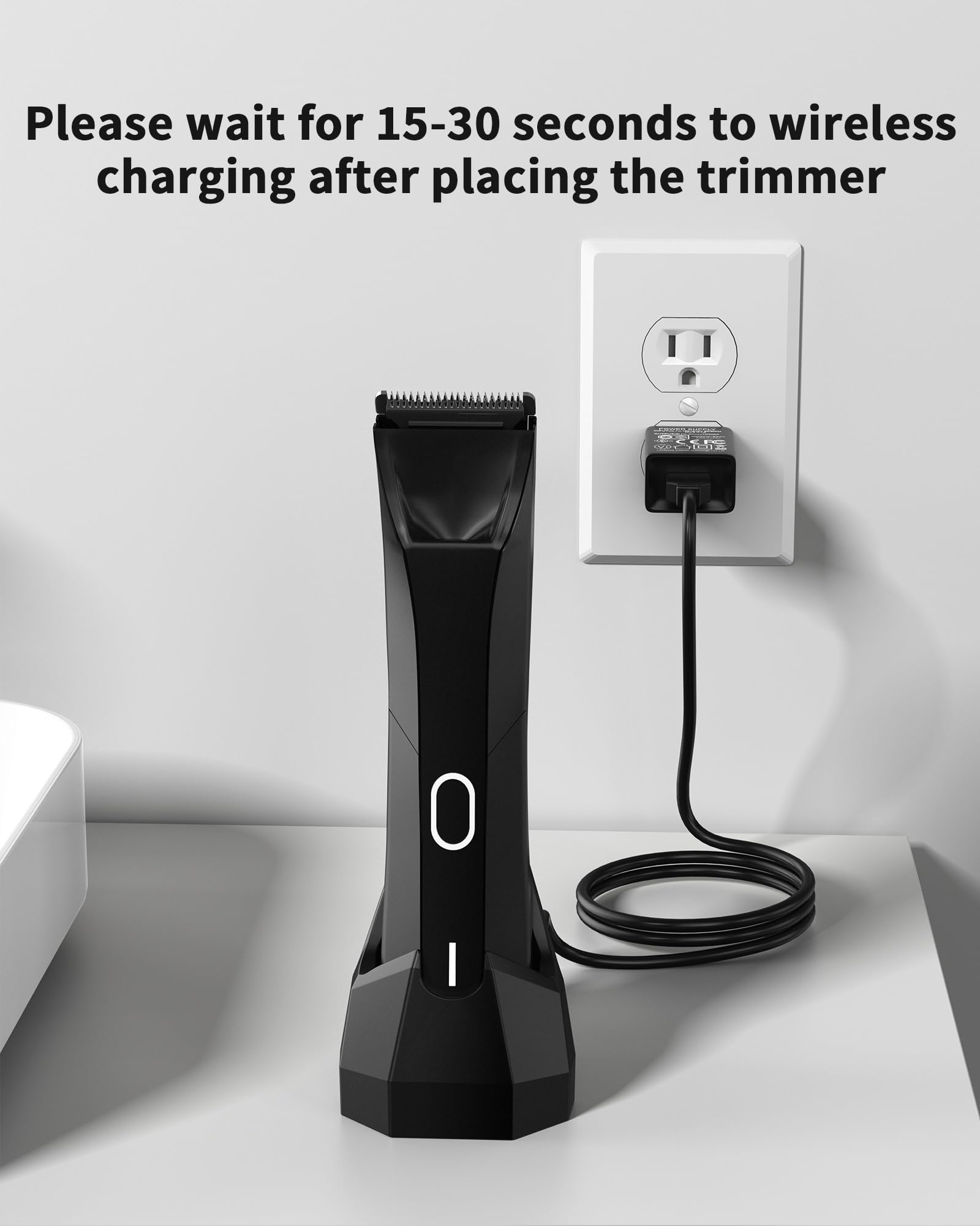 KWRNVO Manscaped 4.0 charger dock compact design for travel.