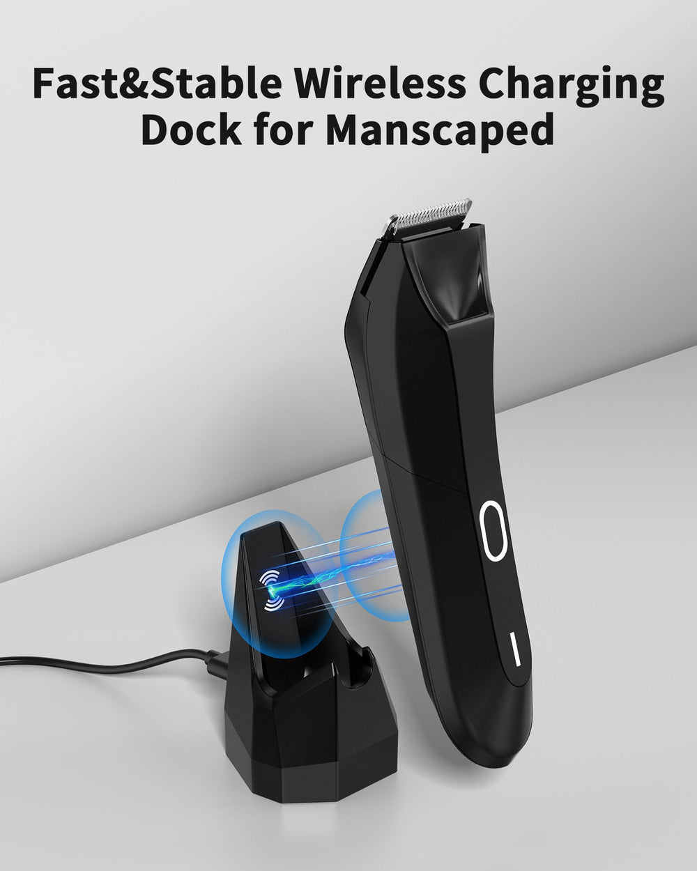 KWRNVO Manscaped 4.0 charger dock fast charging with quick grooming.