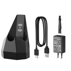 KWRNVO Manscaped 4.0 charger dock main view showing secure charging.