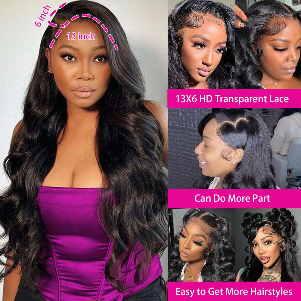 KXBKXB body wave wig side part showcases versatile styling and smooth texture