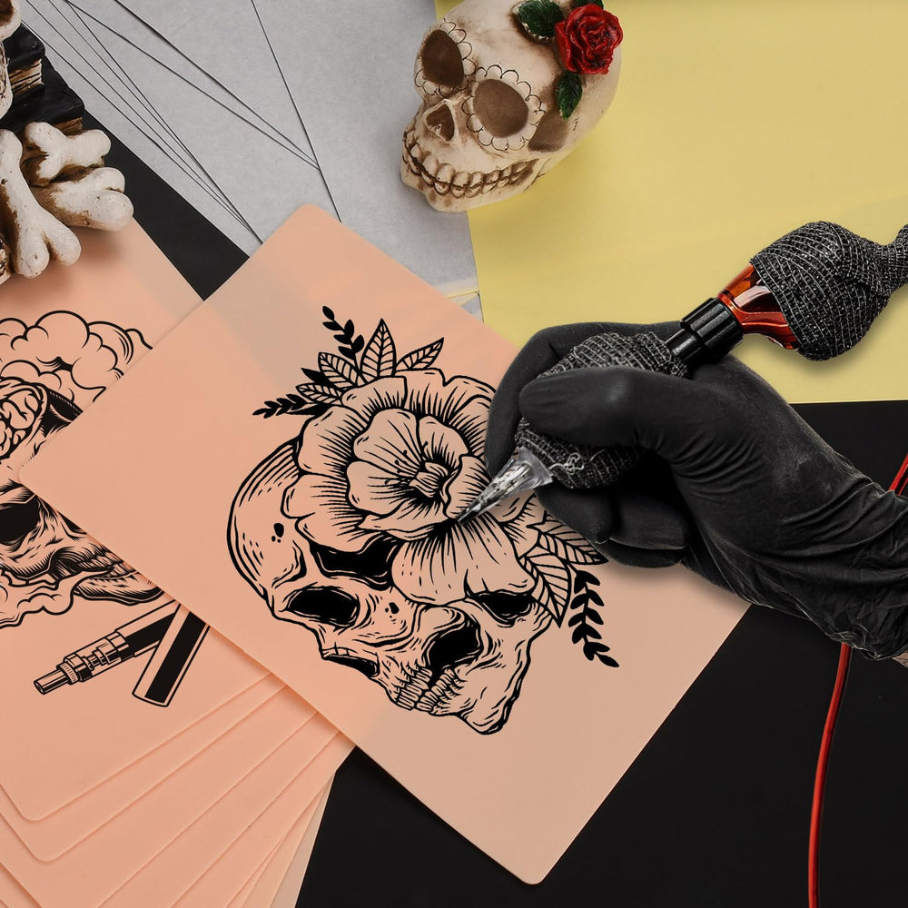 KXCOFTXI beginner-practice kit supports tattoos, eyebrows, and eyeliner skill-building.