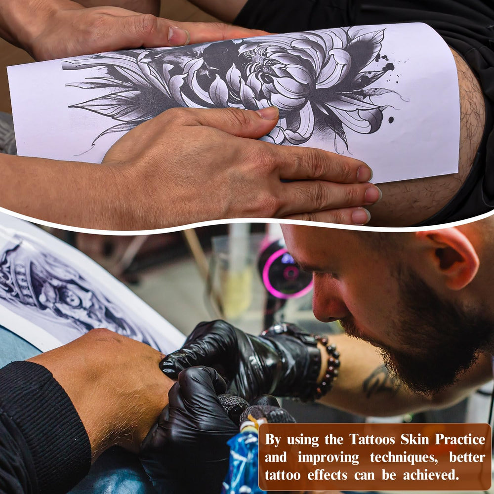 KXCOFTXI transfer paper A4-size enables easy design transfer during practice.