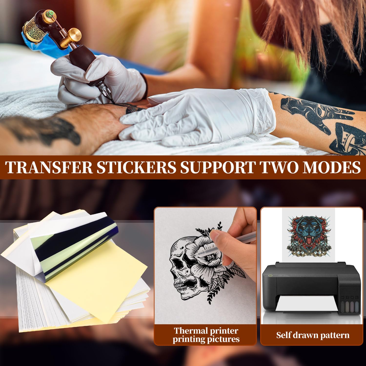 KXCOFTXI transfer papers 50-count ensure consistent tracing for repeated designs.