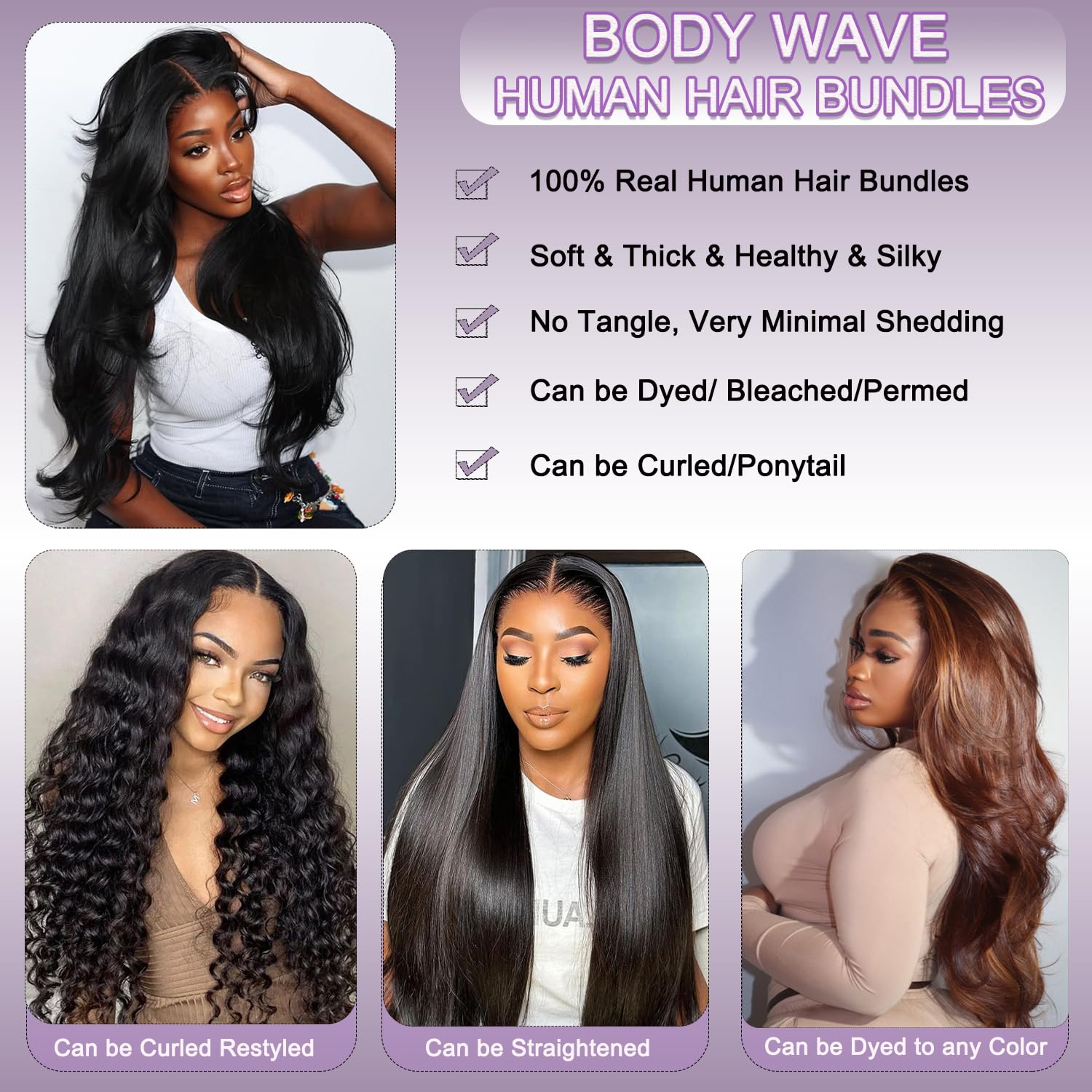 KXRO bundles add density for fuller wigs or voluminous updos.