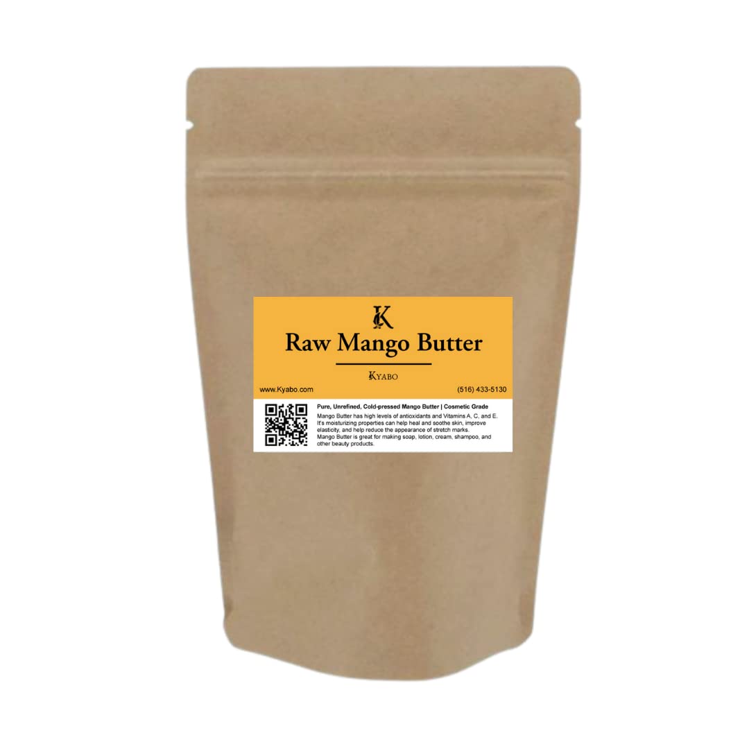 Kyabo mango butter 5 lb tub ready for large batch lotions.