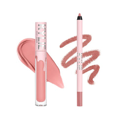 Kylie Cosmetics Koko K Lip Kit packaging highlights a sleek matte finish for daily looks.