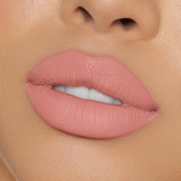 Koko K lipliner close-up demonstrates precise edge definition for clean contours.