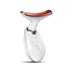 KYOTTANI neck face massager in use for relaxing facial muscles during a daily routine