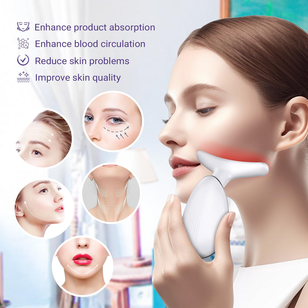 KYOTTANI vibration technique demo showing soothing oscillations for facial massage