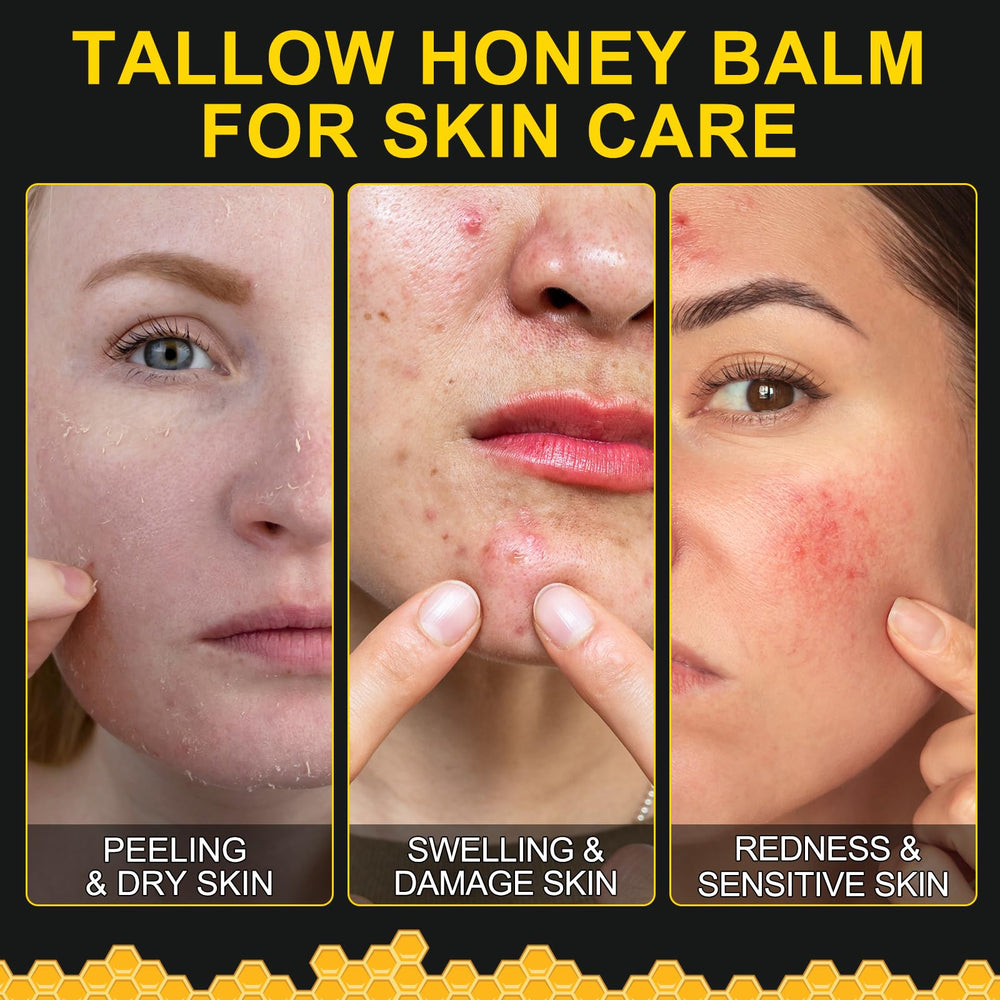KZUO Beef Tallow texture close-up whipped light balm for easy application.