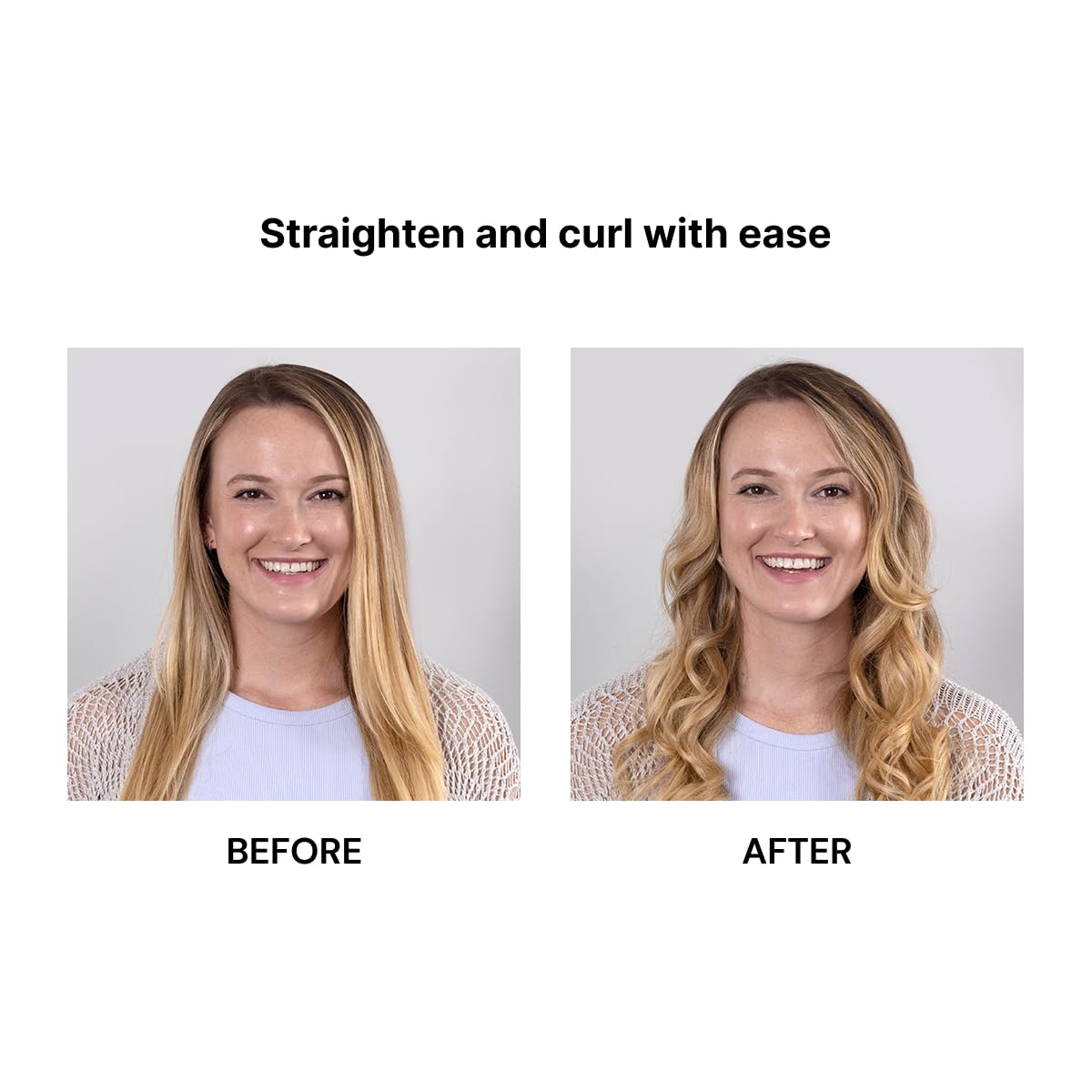 L'ANGE HAIR Aplatir heat-dial shows adjustable temp for customizable styling