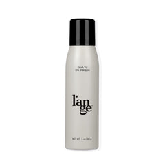 L'ANGE HAIR Deja Vu dry shampoo bottle demonstrates oil absorption for a quick refresh.