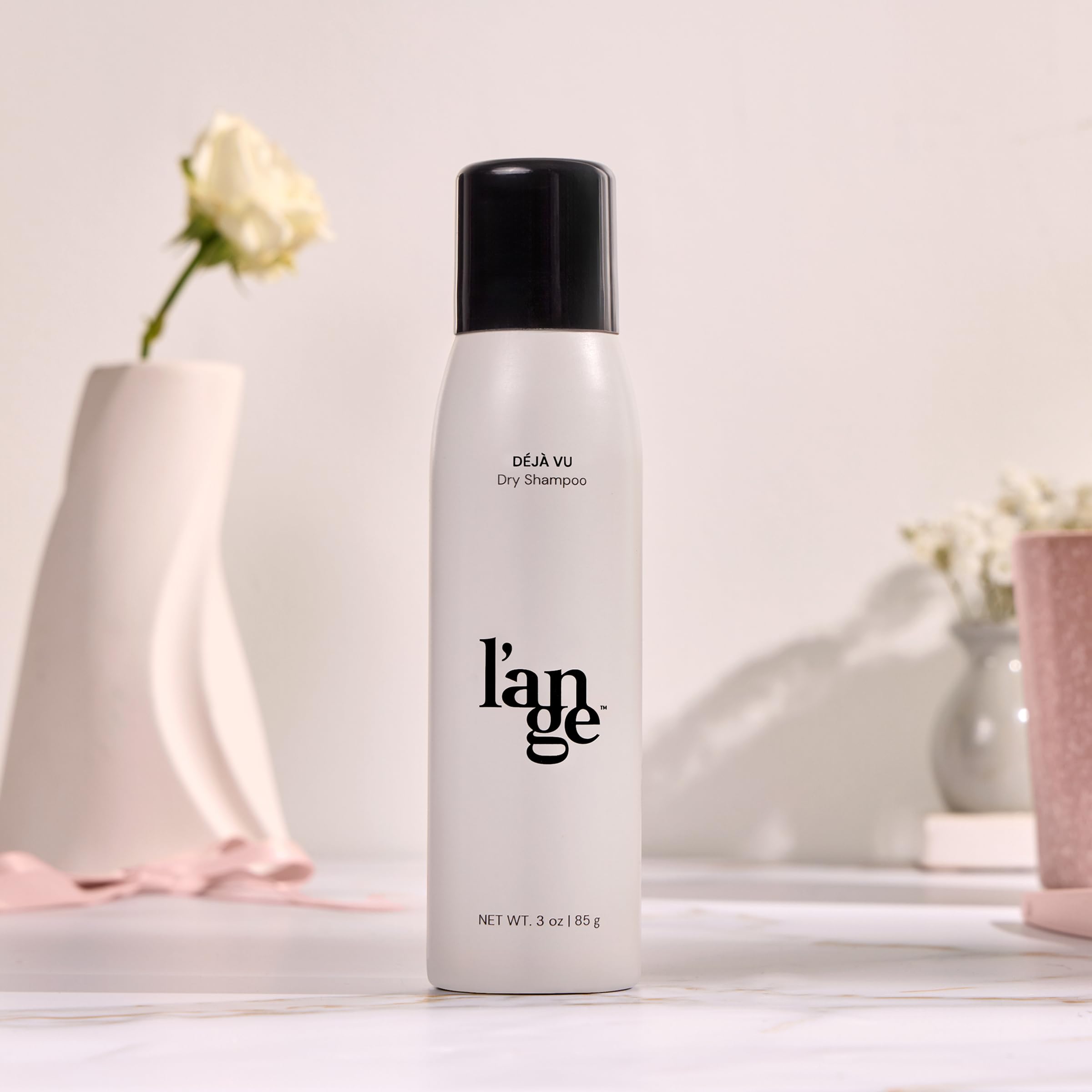 L'ANGE HAIR Deja Vu packaging highlights easy-to-use design.