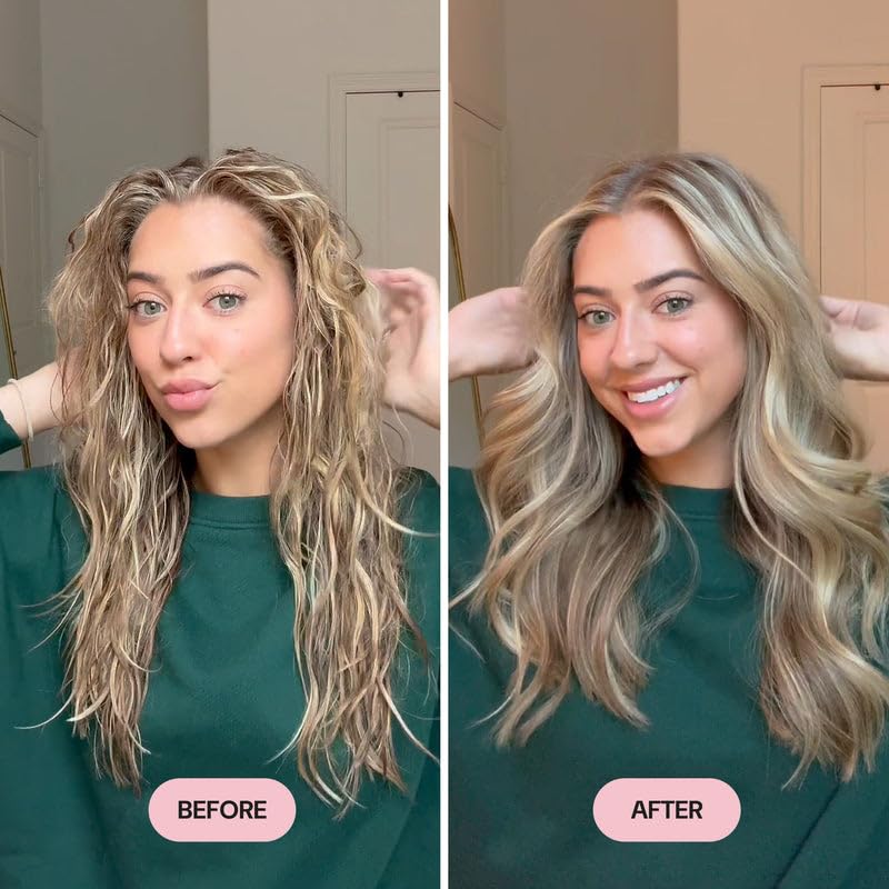 L'ANGE HAIR Hold-All fine-hair-boost image shows added volume without weighing hair down.