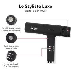 L'ANGE HAIR Le Styliste Luxe diffuser in use for smooth blowouts