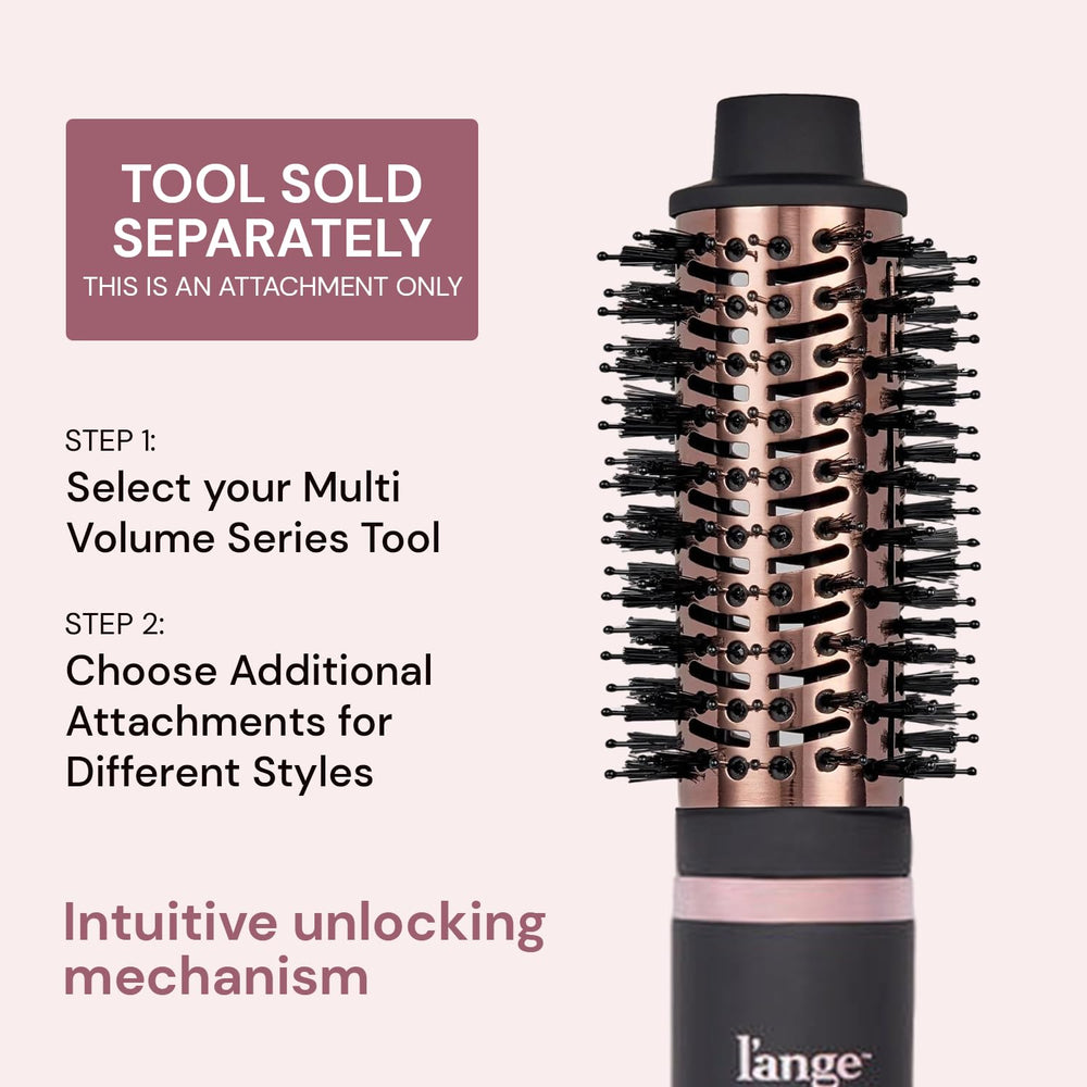 L'ANGE HAIR Multi-Volume 60mm Oval attachment for fuller volume and even drying.