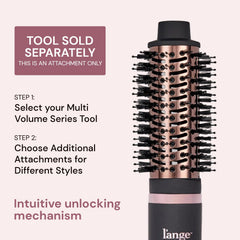 L'ANGE HAIR Multi-Volume 60mm Oval attachment for fuller volume and even drying.