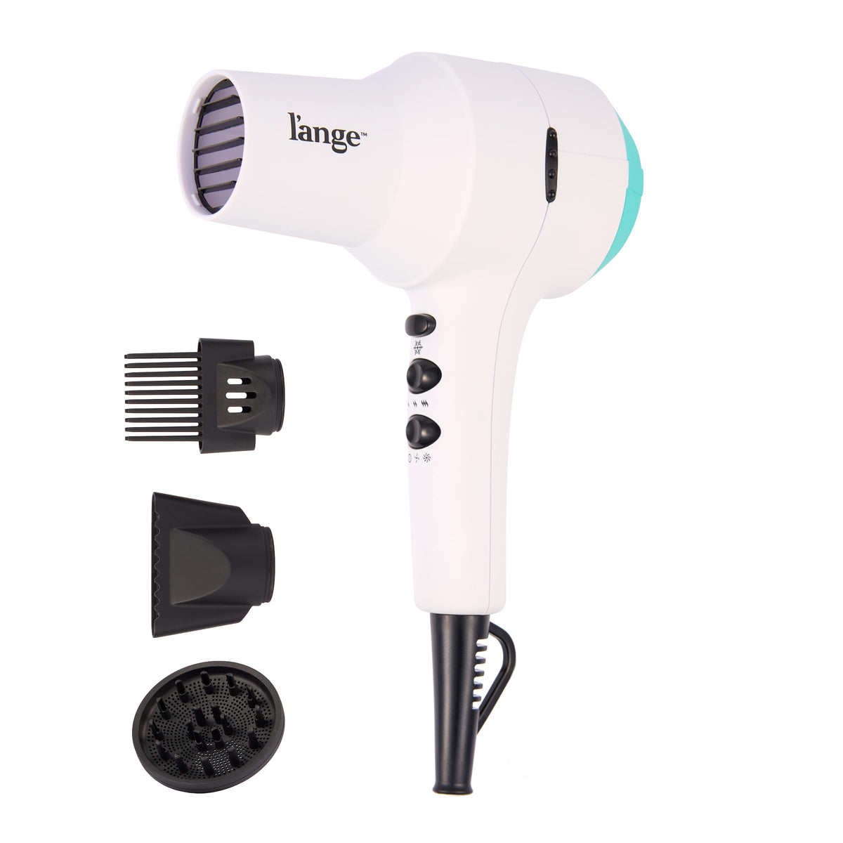 L'ANGE HAIR PowerStyle Ionic Turbo Dryer front view for fast, salon-like blowouts