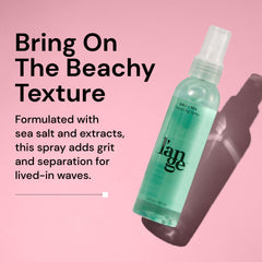 L'ANGE HAIR sea salt spray creates natural beachy waves with volume