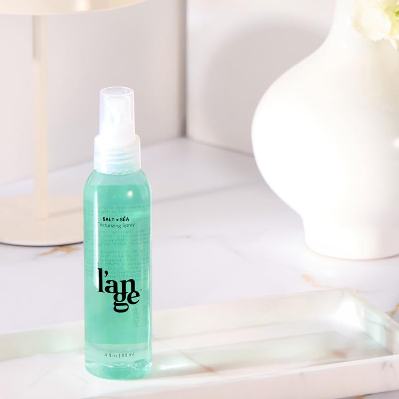 L'ANGE HAIR sea salt texturizing spray delivers matte finish for fine hair