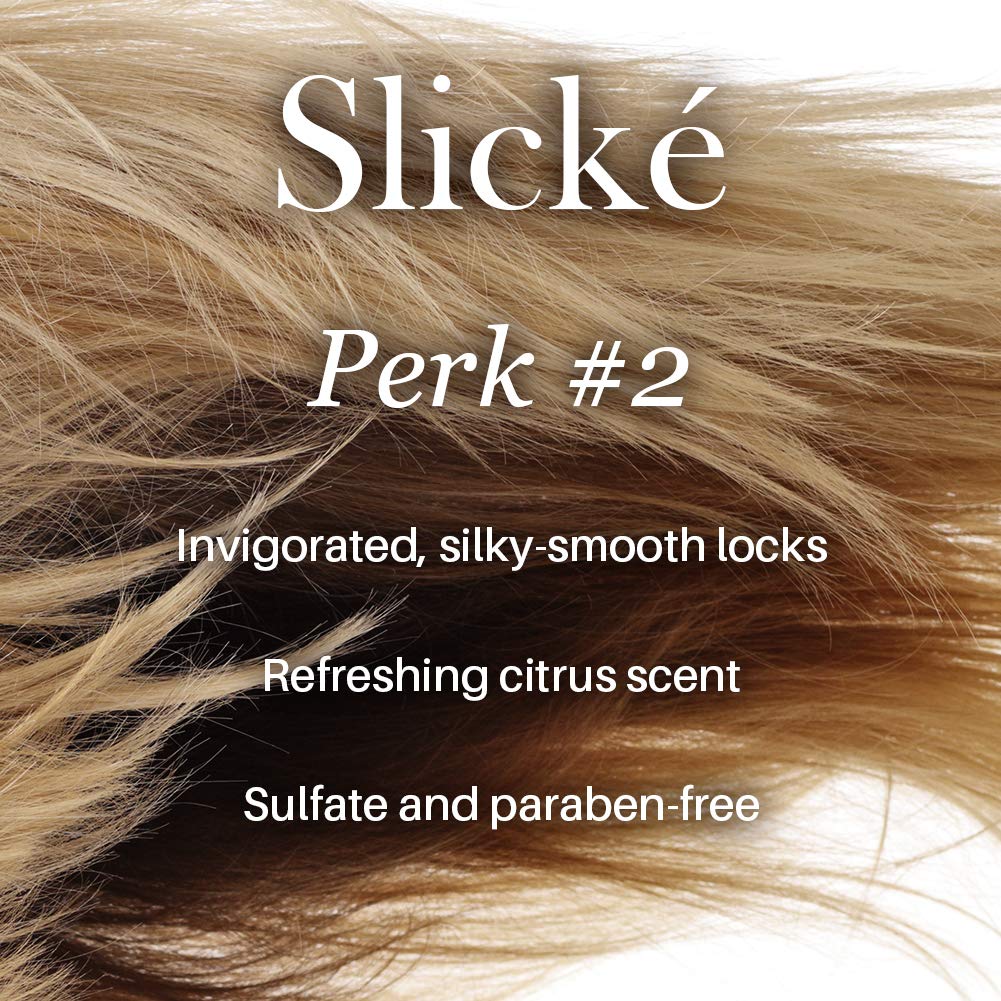 L'ANGE HAIR Slické ingredients grapefruit avocado for nourishing, color-safe conditioning.