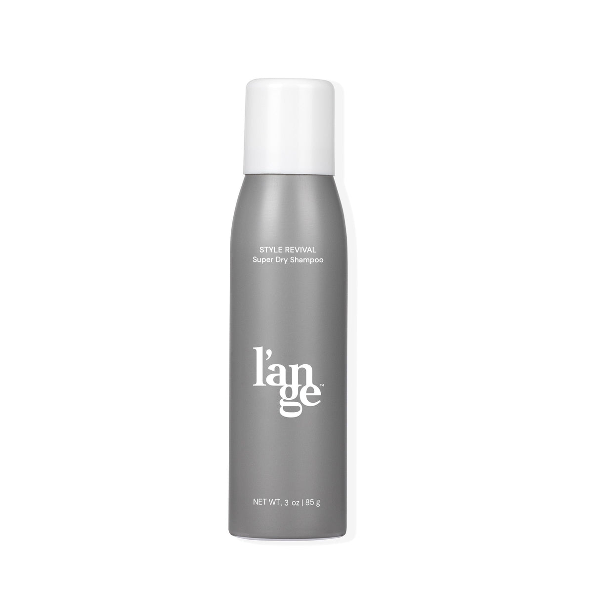 L'ANGE HAIR Style Revival Dry Shampoo Spray application: absorbs oil for fresh second-day style.