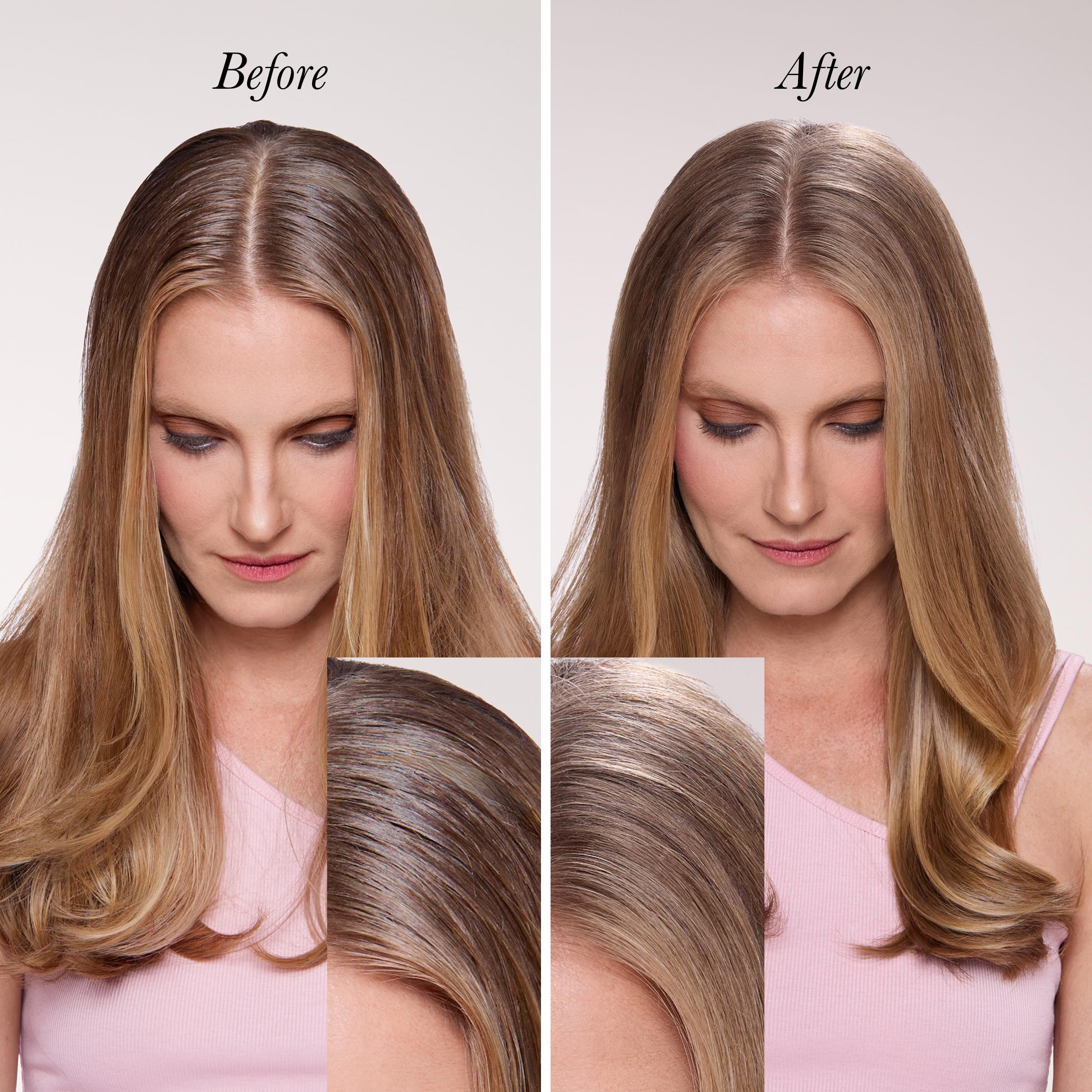 L'ANGE HAIR Style Revival Dry Shampoo Spray close-up: lightweight formula adds texture without stiffness.