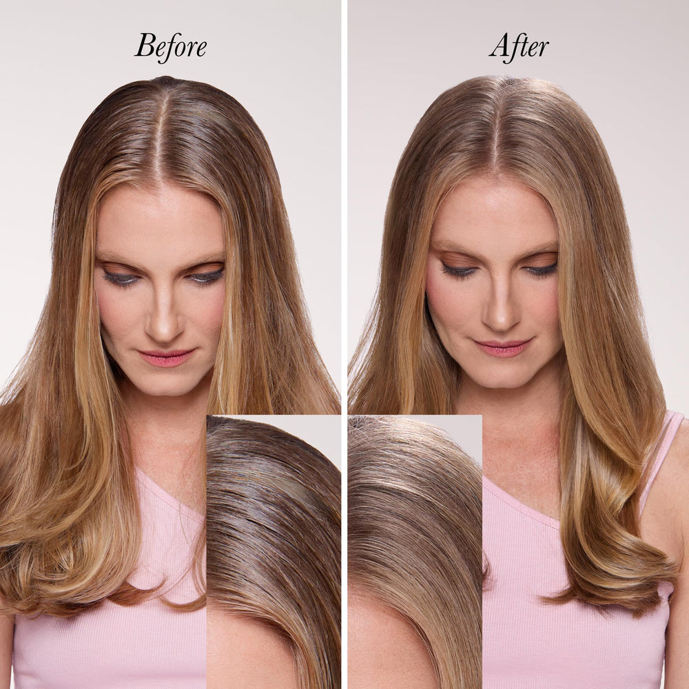 L'ANGE HAIR Style Revival Dry Shampoo Spray close-up: lightweight formula adds texture without stiffness.