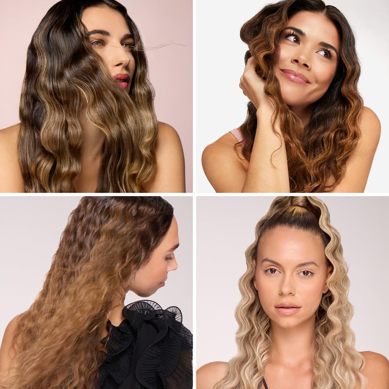 L'ANGE Hair VersaWaver comes with pouch and glove for easy travel.