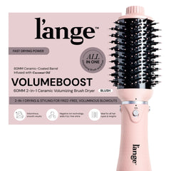 L'ANGE HAIR VolumeBoost 60mm ceramic-barrel close-up for smooth shine
