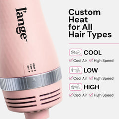 L'ANGE HAIR VolumeBoost coconut-oil infused barrel adds healthy-looking shine