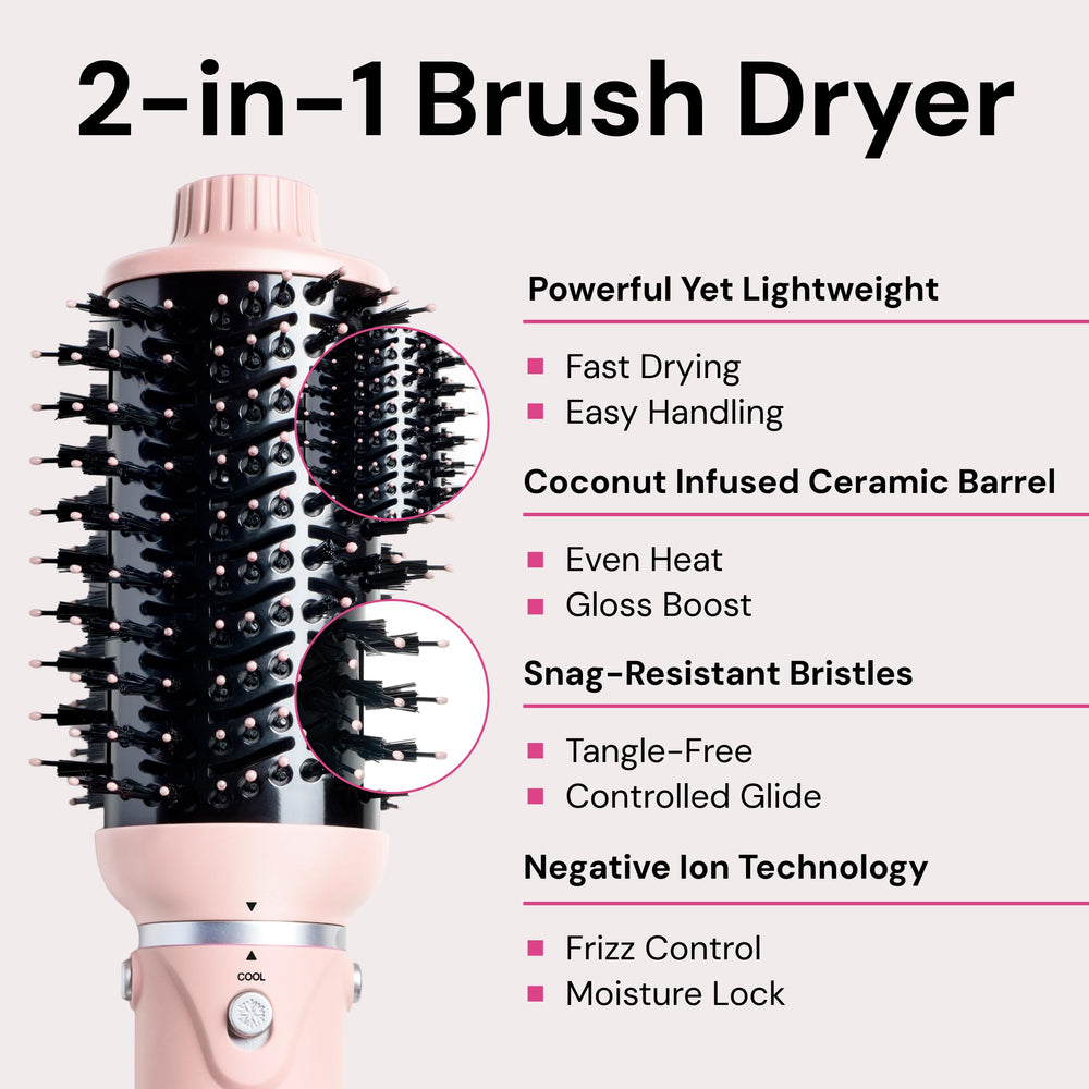L'ANGE HAIR VolumeBoost lightweight DC motor enables fast drying