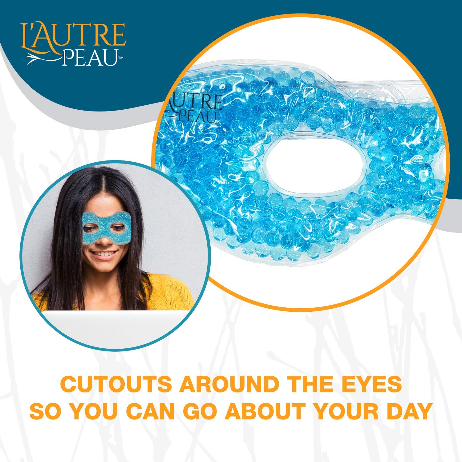L'AUTRE PEAU adult-friendly eye mask with oil-free design for easy daily use.