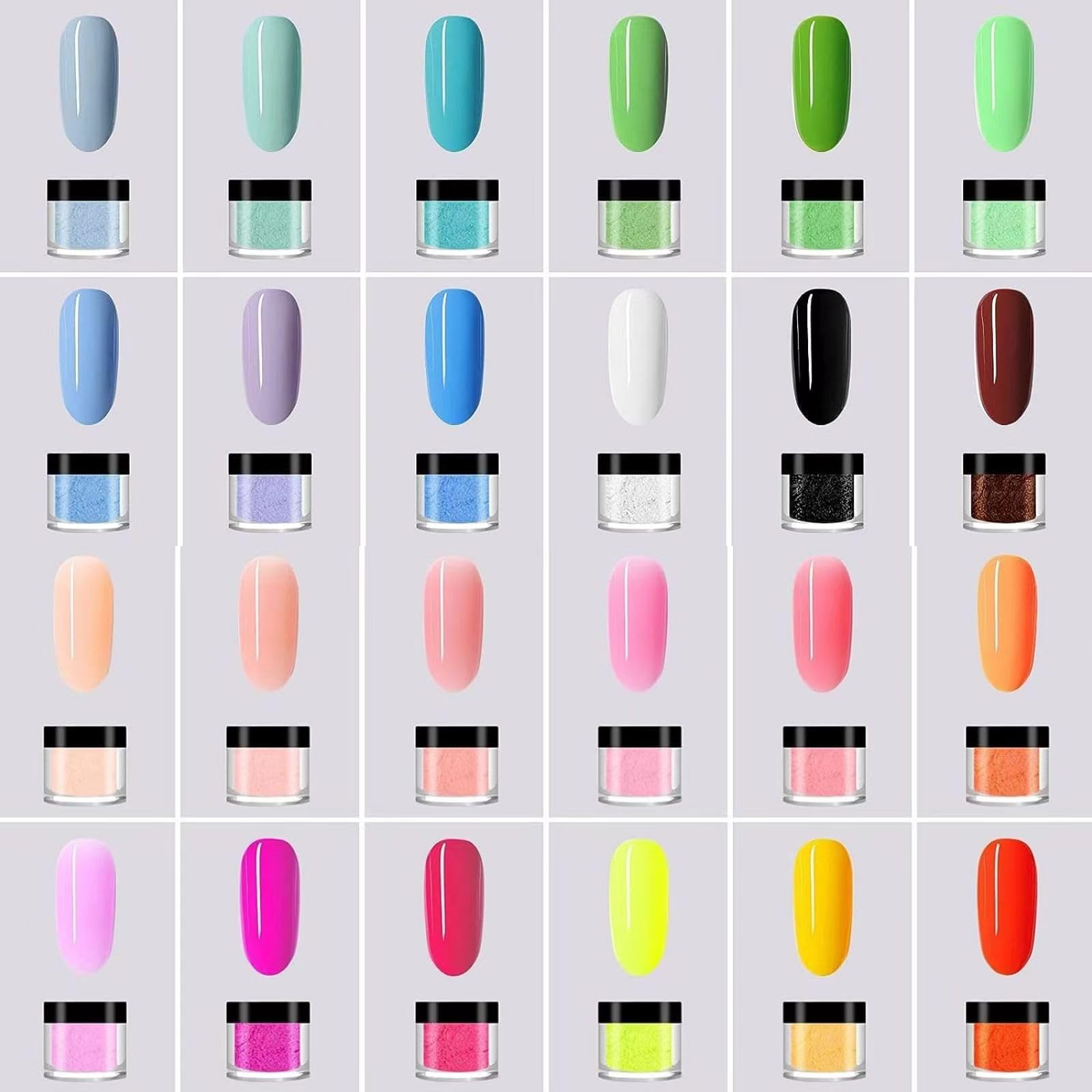 L-Bulice acrylic powder with strong adhesion for durable nails.
