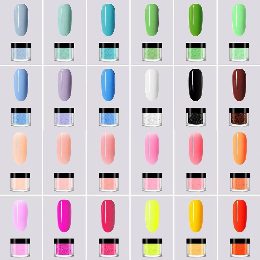 L-Bulice acrylic powder with strong adhesion for durable nails.