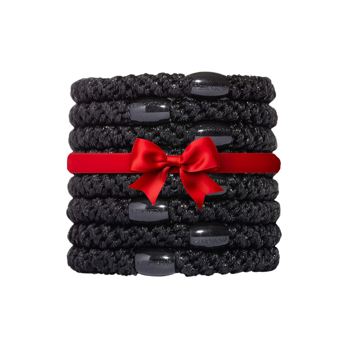 L. Erickson pony hair ties closeup reveals braided band for strong, snag-free hold.