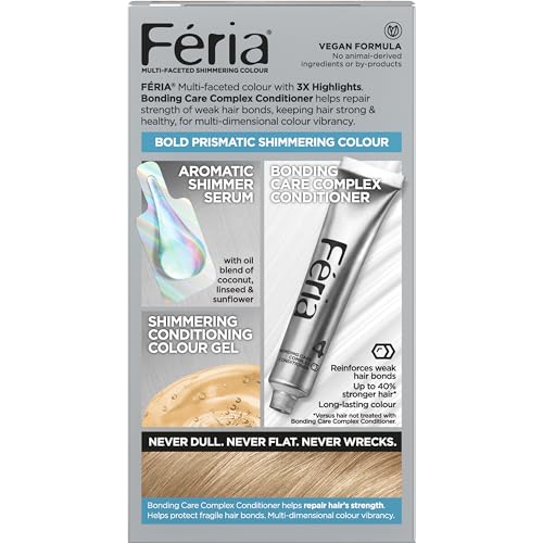 L'Oreal Paris Feria 3X highlights effect delivering vibrant prismatic shimmer