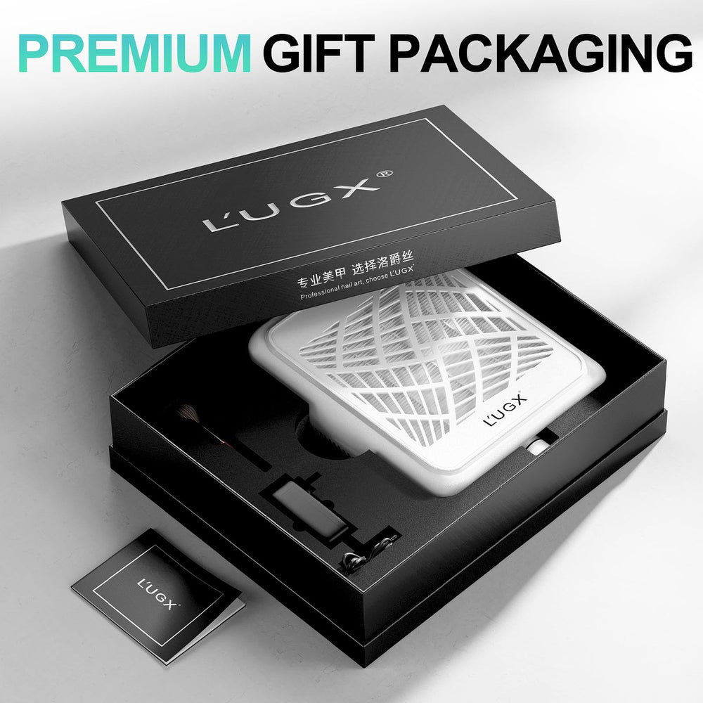 L'UGX in-work scene displays clean workspace during a manicure.