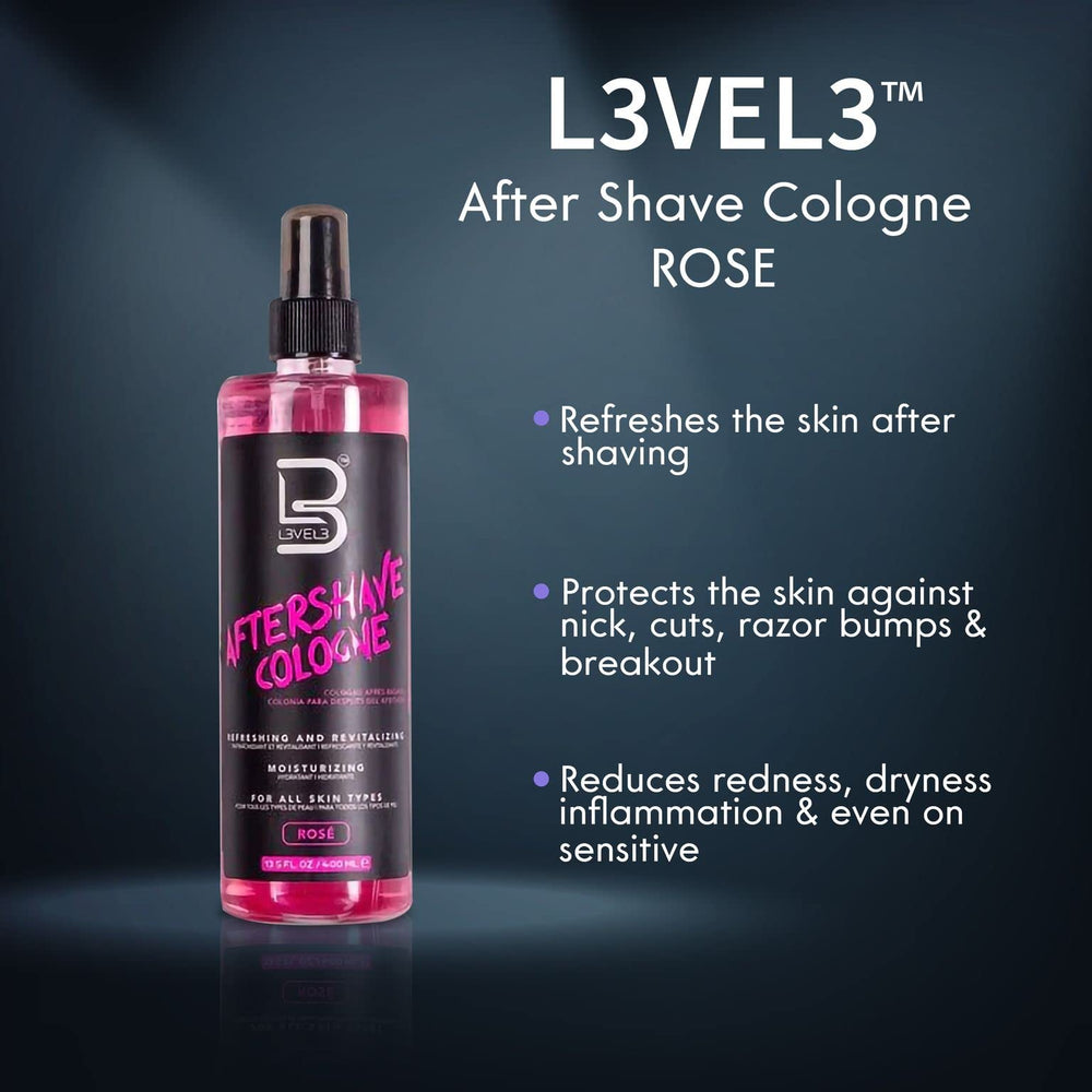 L3 Level 3 after shave spray fragrance profile with bergamot and lavender