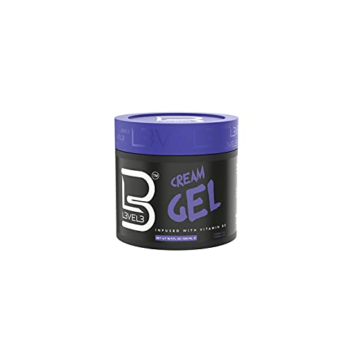 L3 Level 3 Cream Gel 500 ml packaging with refreshing scent for daily use.
