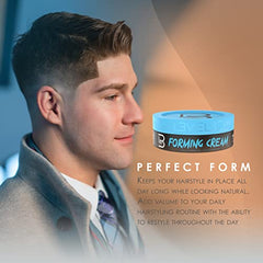 L3 Level 3 Forming Cream hand-application enables quick shaping and restyling.