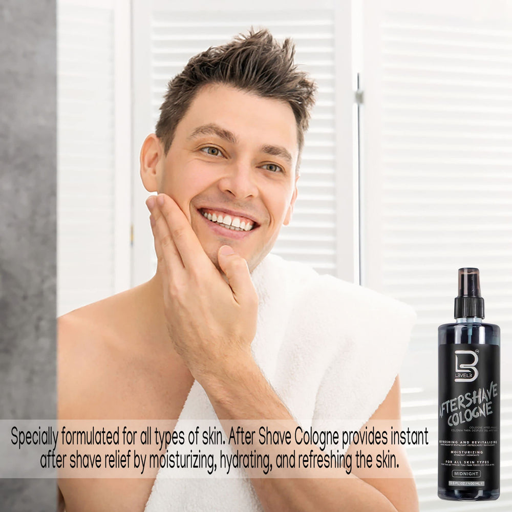 L3 Level 3 natural ingredients closeup featuring aloe vera and green tea extracts.