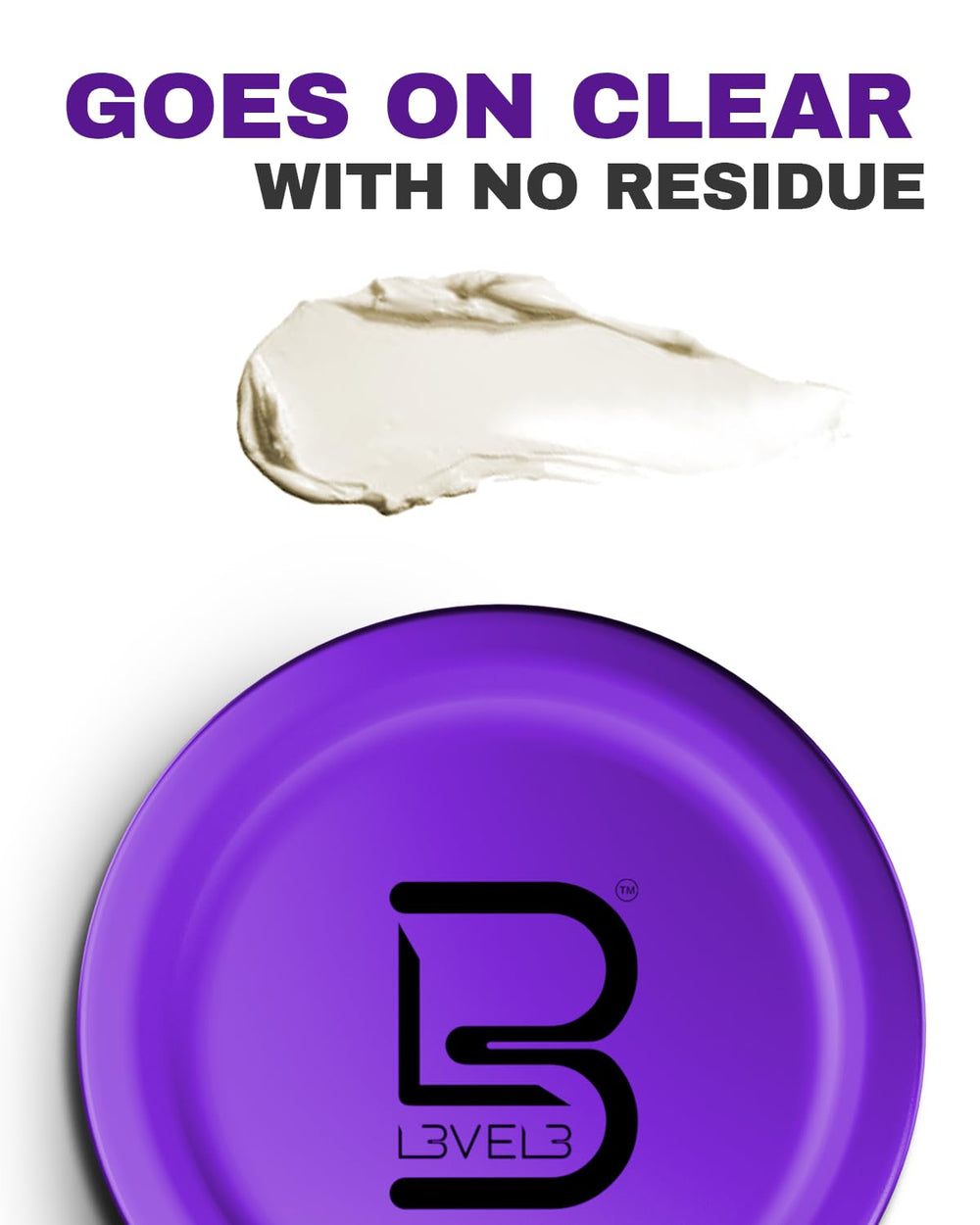L3 Level 3 Paste bottle closeup highlights strong hold for all-day styling.