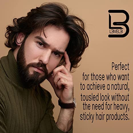 L3 Level 3 residue-free formula keeps hair light and movable.